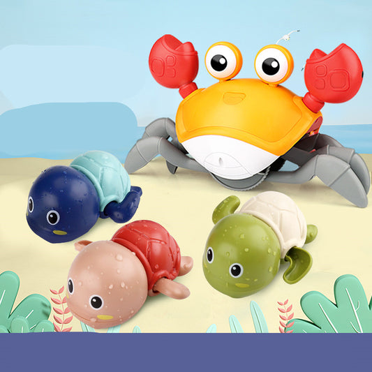 Children'S Electric Automatic Induction Crab Toy